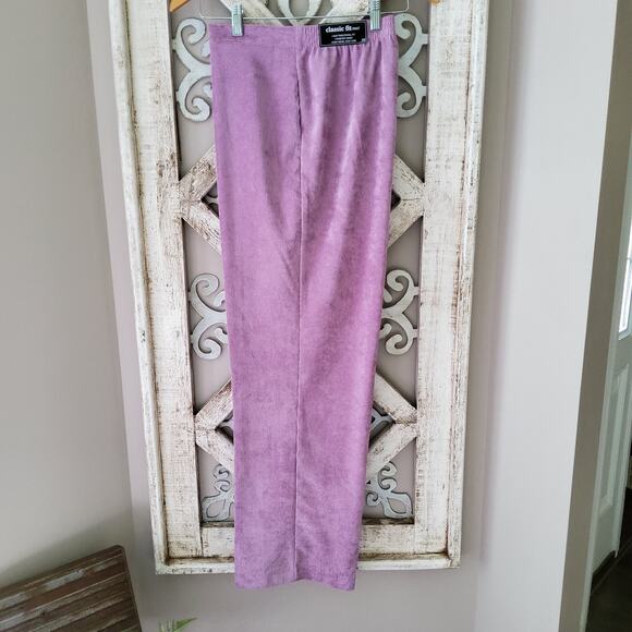 Alfred Dunner Women's Pullon Elastic Waist Classic Fit Corduroy Pants Raspberry - Picture 2 of 9